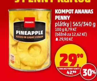 Penny Market Kompot ananas nabídka