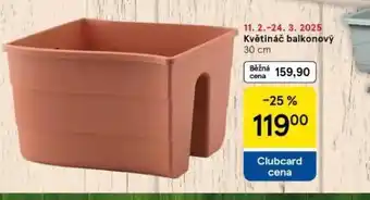 Tesco Květináč balkonový nabídka