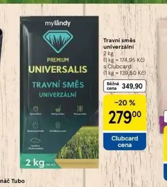 Tesco Travní směs univerzální nabídka
