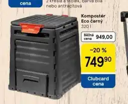 Tesco Kompostér eco černý 320 l nabídka