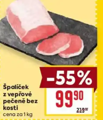 Billa špalíček z vepřové pečeně bez kosti nabídka