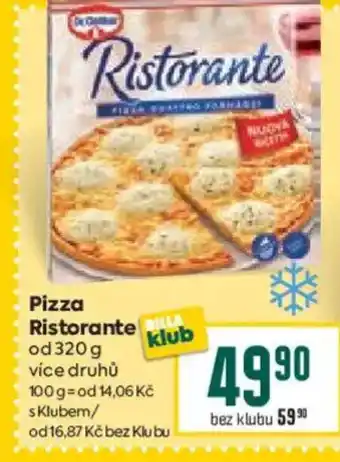 Billa Pizza Ristorante nabídka