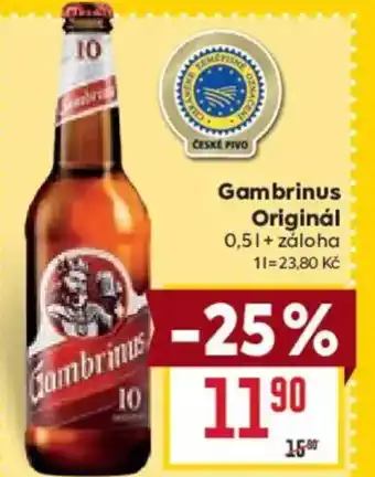 Billa Gambrinus Originál nabídka