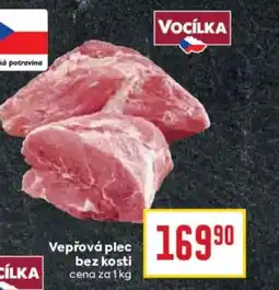 Billa Vepřová plec bez kosti nabídka