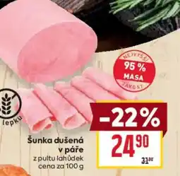 Billa Šunka dušená v páře nabídka