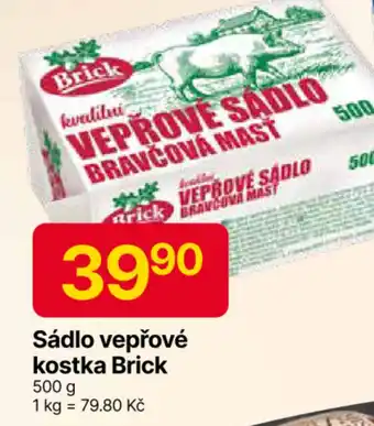 Hruška Sádlo vepřové kostka Brick nabídka