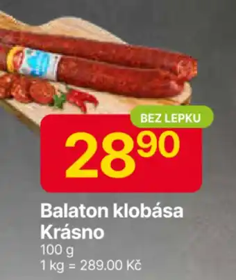 Hruška Balaton klobása Krásno nabídka