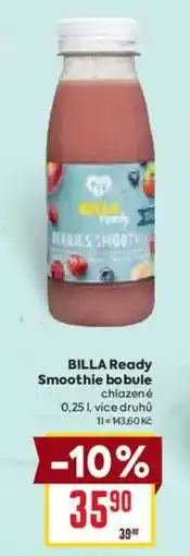 Billa BILLA Ready smoothie bobule nabídka