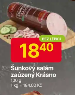 Hruška Šunkový salám zaúzený Krásno nabídka