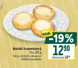 Billa Koláč tvarohový nabídka