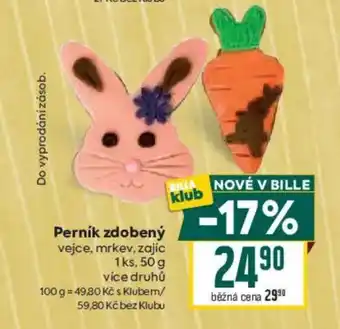 Billa Perník zdobený nabídka