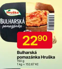 Hruška Bulharská pomazánka Hruška nabídka