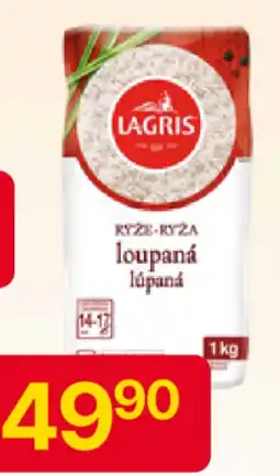 Hruška Rýže dlouhozrná loupaná Lagris nabídka