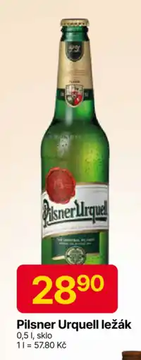 Hruška Pilsner Urquell ležák nabídka