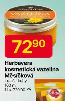 Hruška Herbavera kosmetická vazelína Měsíčková nabídka