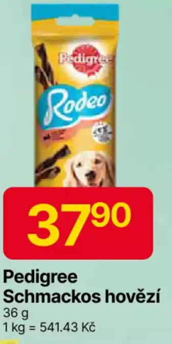 Hruška Pedigree Schmackos hovězí nabídka