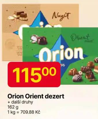 Hruška Orion Orient dezert nabídka