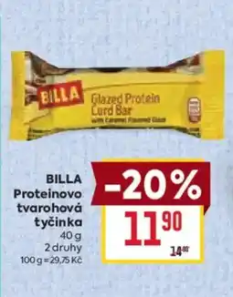 Billa BILLA Proteinovo tvarohová tyčinka nabídka