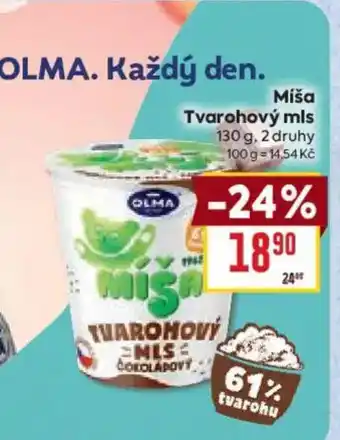 Billa Miša tvarohový mls nabídka