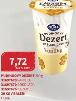 Kubík potraviny OLMA Pudingový dezert nabídka