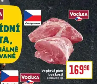 Billa Vepřová plec bez kosti nabídka