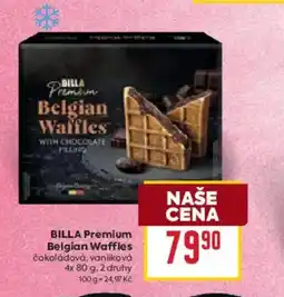 Billa BILLA Premium belgian waffles nabídka