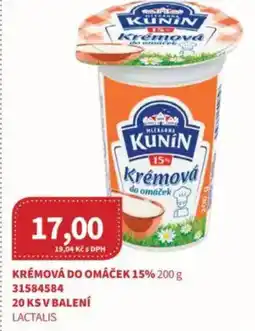 Kubík potraviny Krémová do omáček 15% nabídka