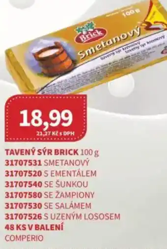 Kubík potraviny Tavený sýr BRICK nabídka