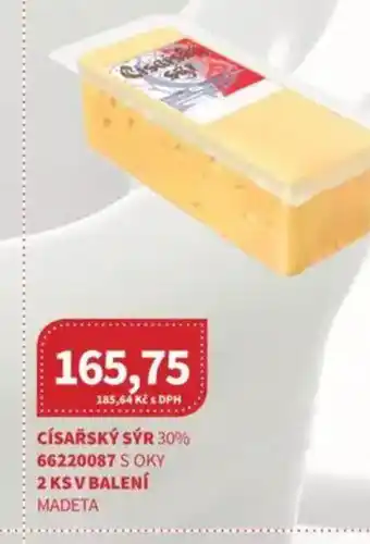 Kubík potraviny Císařský sýr 30% nabídka