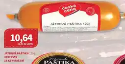 Kubík potraviny Játrová paštika nabídka