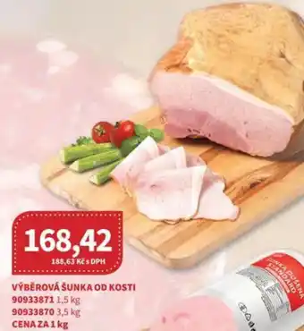 Kubík potraviny Výběrová šunka od kosti nabídka