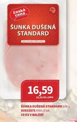 Kubík potraviny Šunka dušená standard nabídka