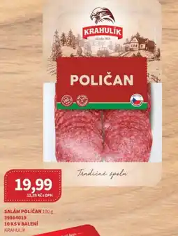 Kubík potraviny Salám poličan nabídka