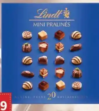 Kubík potraviny Lindt mini pralines nabídka