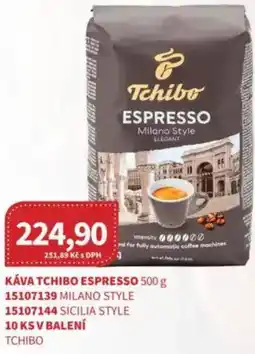 Kubík potraviny Káva tchibo espresso nabídka