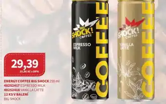 Kubík potraviny Energy coffee big shock nabídka