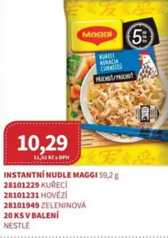 Kubík potraviny Instantní nudle maggi nabídka