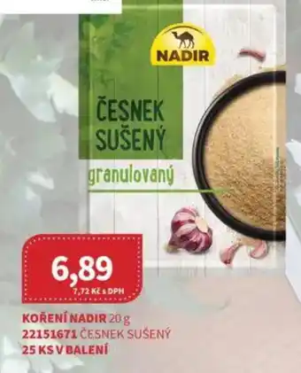 Kubík potraviny Koření NADIR nabídka