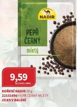 Kubík potraviny Koření NADIR nabídka