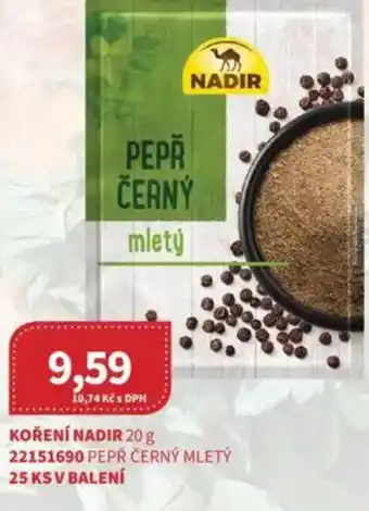 Kubík potraviny Koření NADIR nabídka