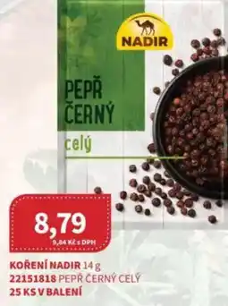 Kubík potraviny Koření NADIR nabídka