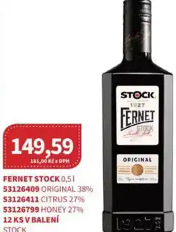 Kubík potraviny FERNET STOCK nabídka