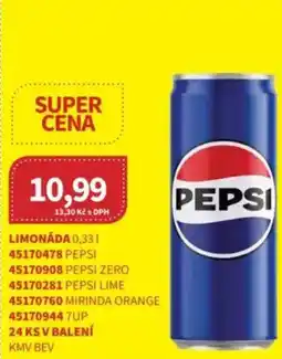 Kubík potraviny PEPSI Limonáda nabídka