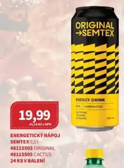 Kubík potraviny Energetický nápoj SEMTEX nabídka