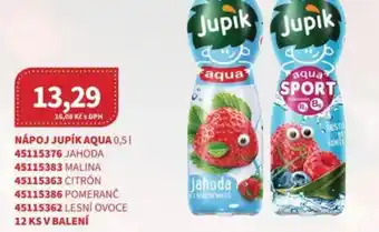 Kubík potraviny Nápoj jupík aqua nabídka