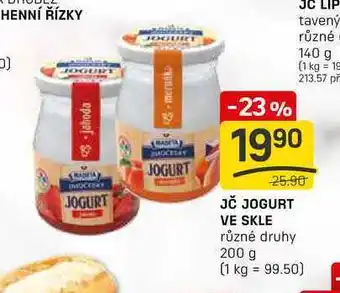 Flop JČ JOGURT VE SKLE různé druhy 200 g nabídka