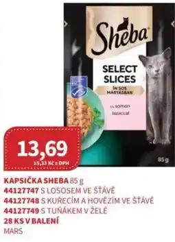 Kubík potraviny Kapsička sheba nabídka