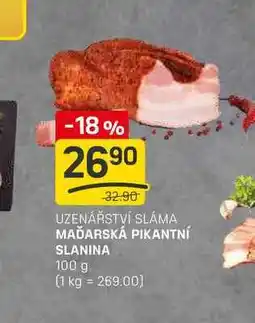 Flop MAĎARSKÁ PIKANTNÍ SLANINA 100 g nabídka