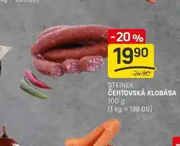 Flop ČERTOVSKÁ KLOBÁSA 100 g nabídka