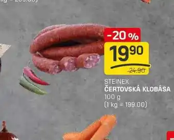 Flop ČERTOVSKÁ KLOBÁSA 100 g nabídka